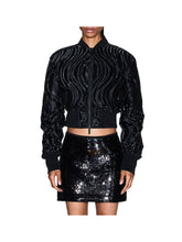 ARMANI EXCHANGE Armani Exchange Giubbotto Donna Black Waves - Nero Black Waves